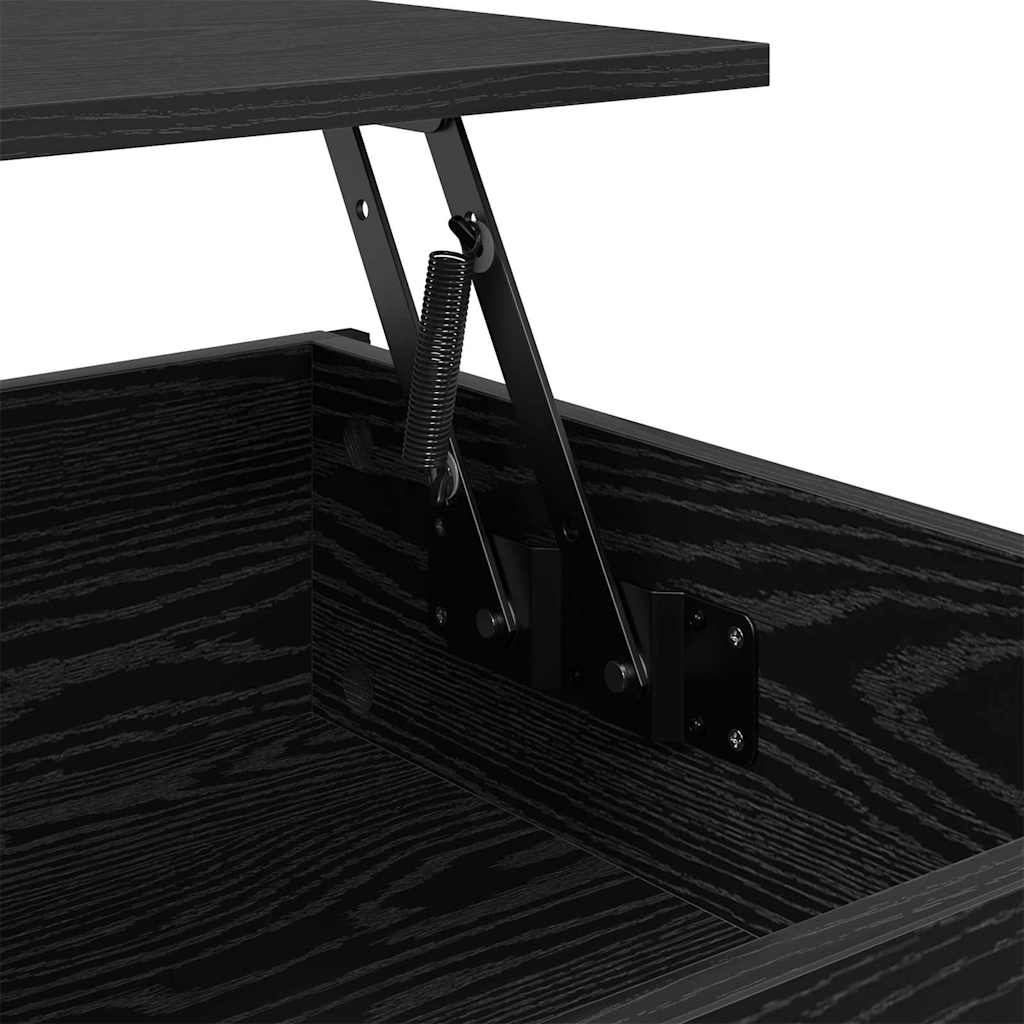 Couchtisch Schwarz Eichen-Optik 100 x 55 x 48,5 cm
