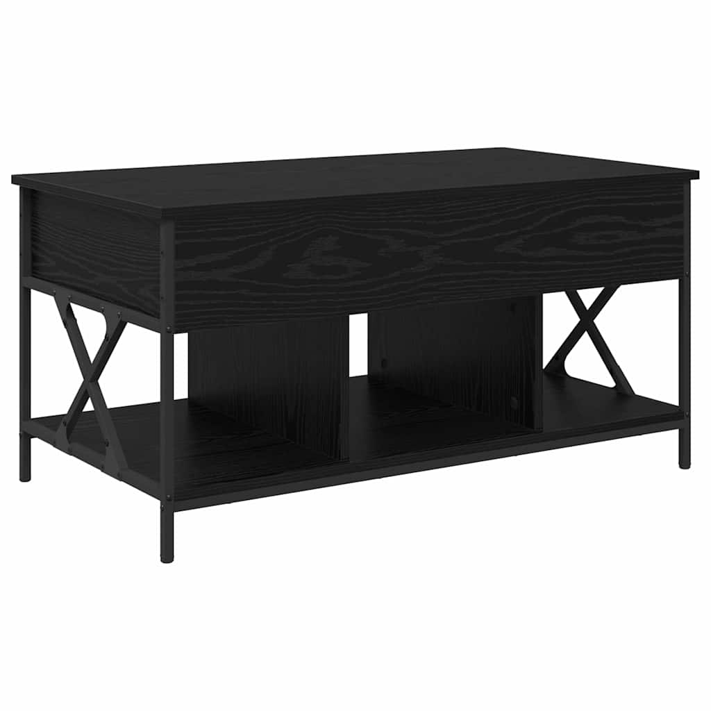 Couchtisch Schwarz Eichen-Optik 100 x 55 x 48,5 cm