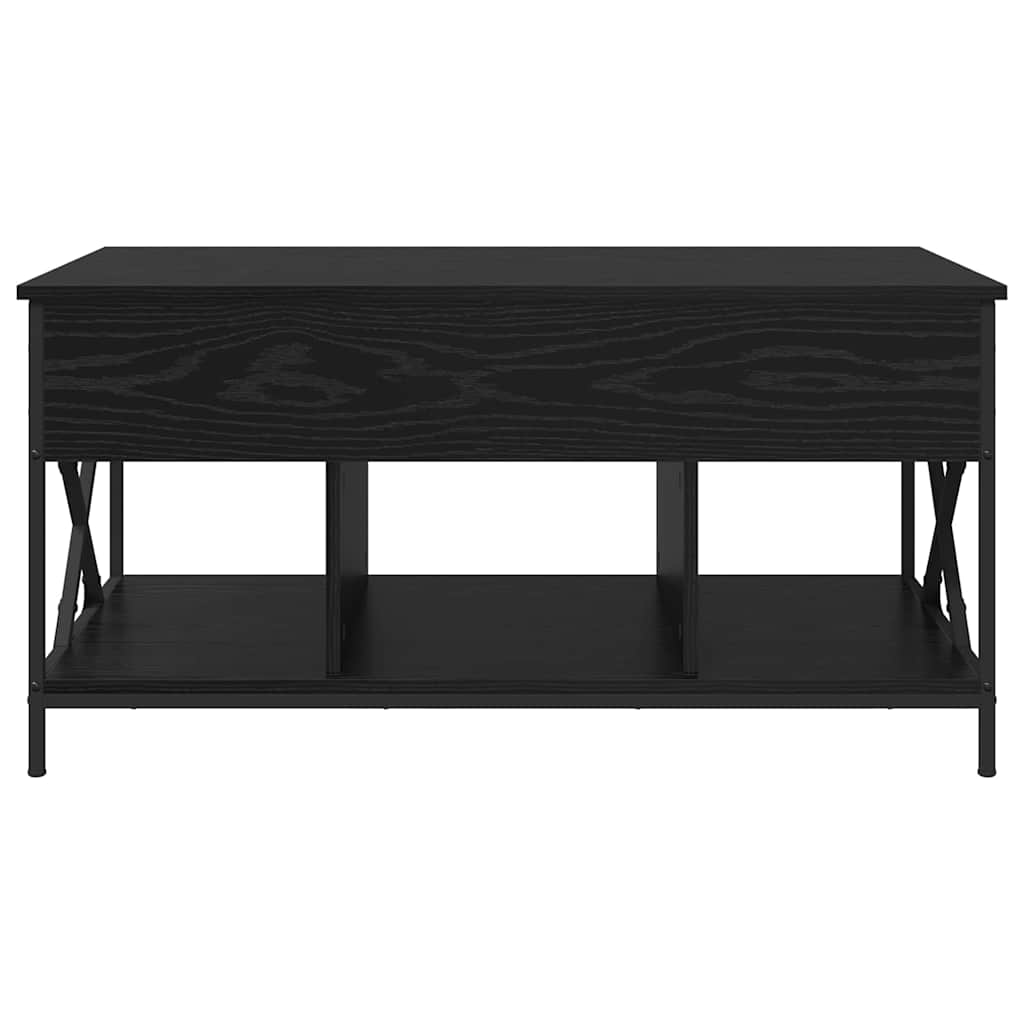 Couchtisch Schwarz Eichen-Optik 100 x 55 x 48,5 cm