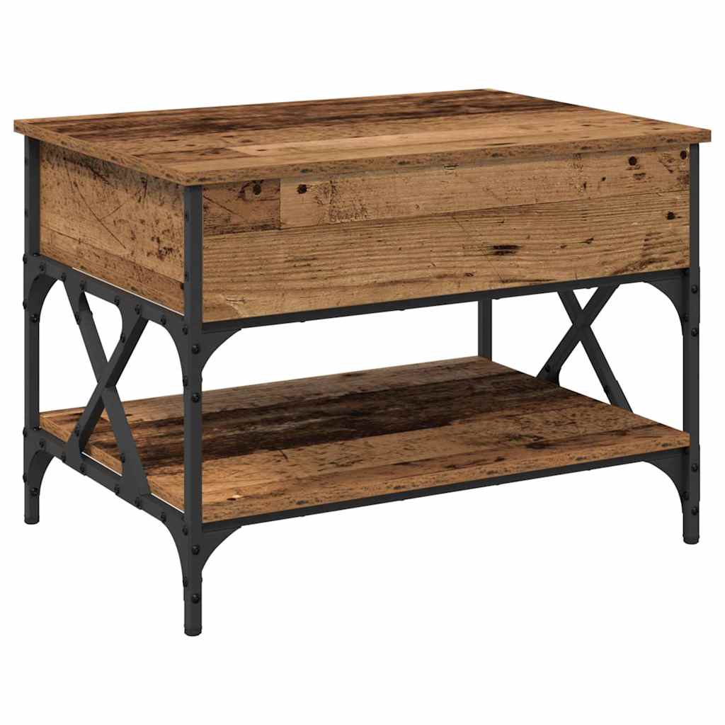 Couchtisch Altholz 70x50x50cm Holzwerkstoff