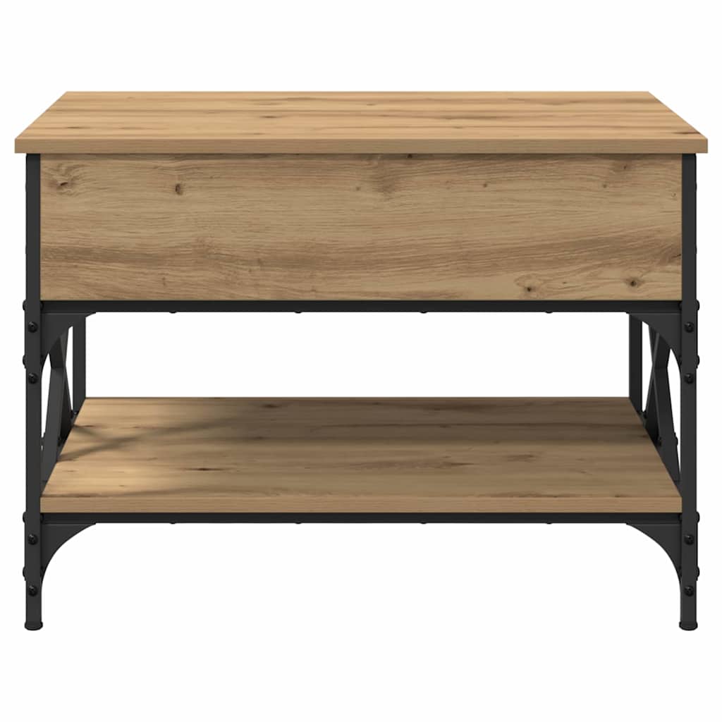 Couchtisch Artisan-Eiche 70x50x50cm Holzwerkstoff