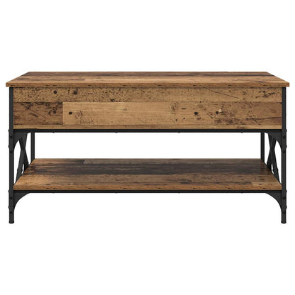 Couchtisch Altholz 100 x 50 x 50 cm Holzwerkstoff