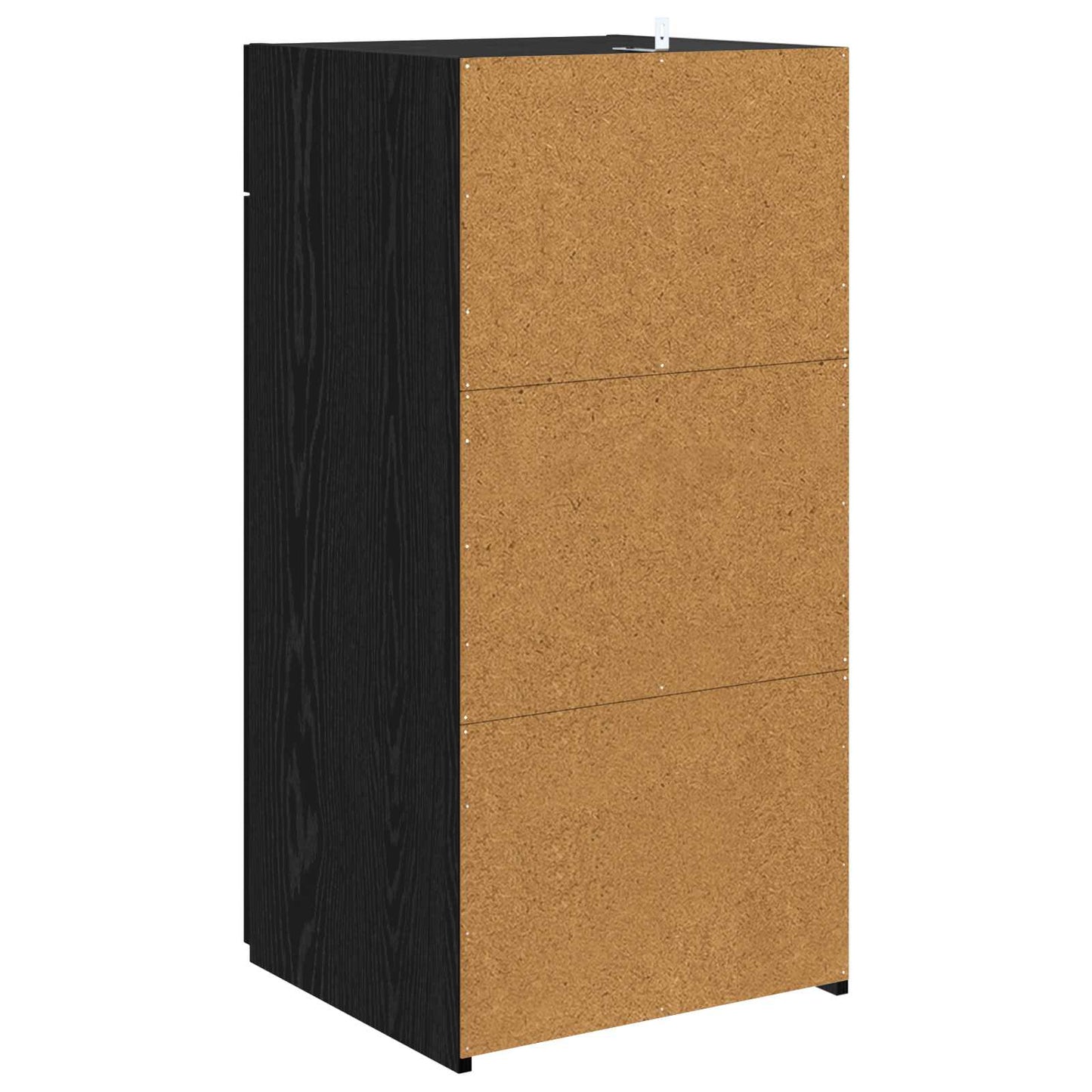 Sideboard Schwarz Eichen-Optik 45 x 42,5 x 93 cm Holzwerkstoff