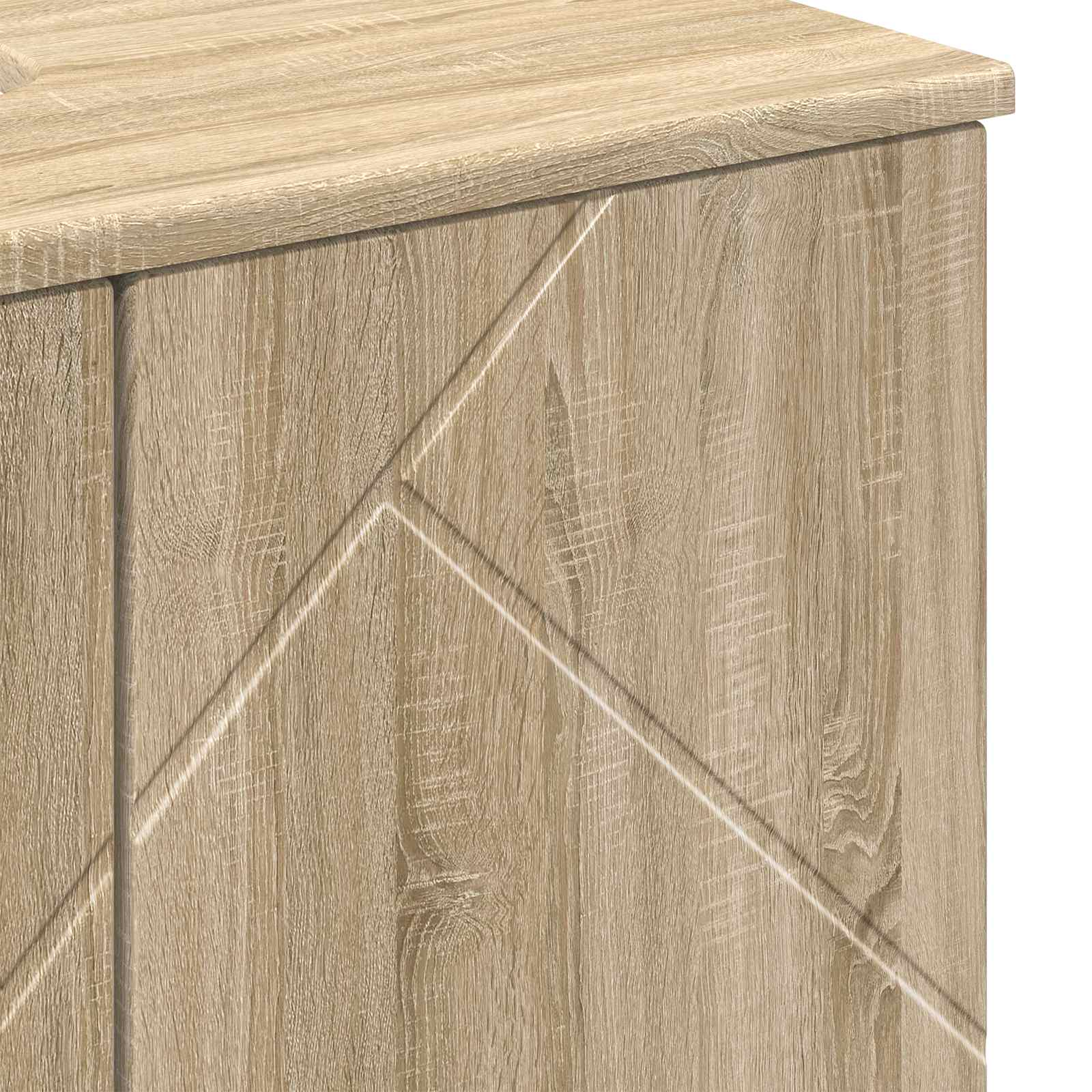 Badezimmerschrank Sonoma-Eiche 61 x 35 x 64 cm
