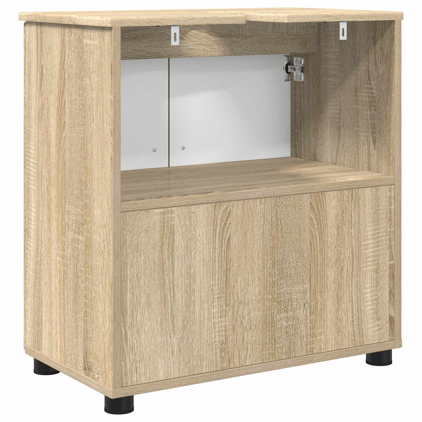 Badezimmerschrank Sonoma-Eiche 61 x 35 x 64 cm