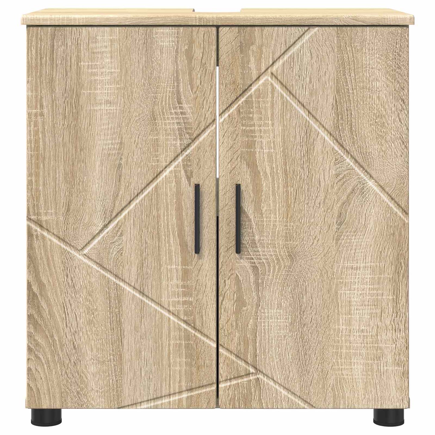Badezimmerschrank Sonoma-Eiche 61 x 35 x 64 cm
