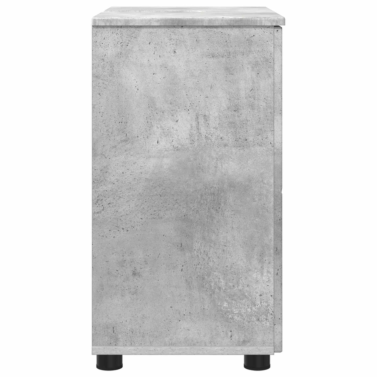 Badezimmerschrank Beton Grau 61 x 35 x 64 cm