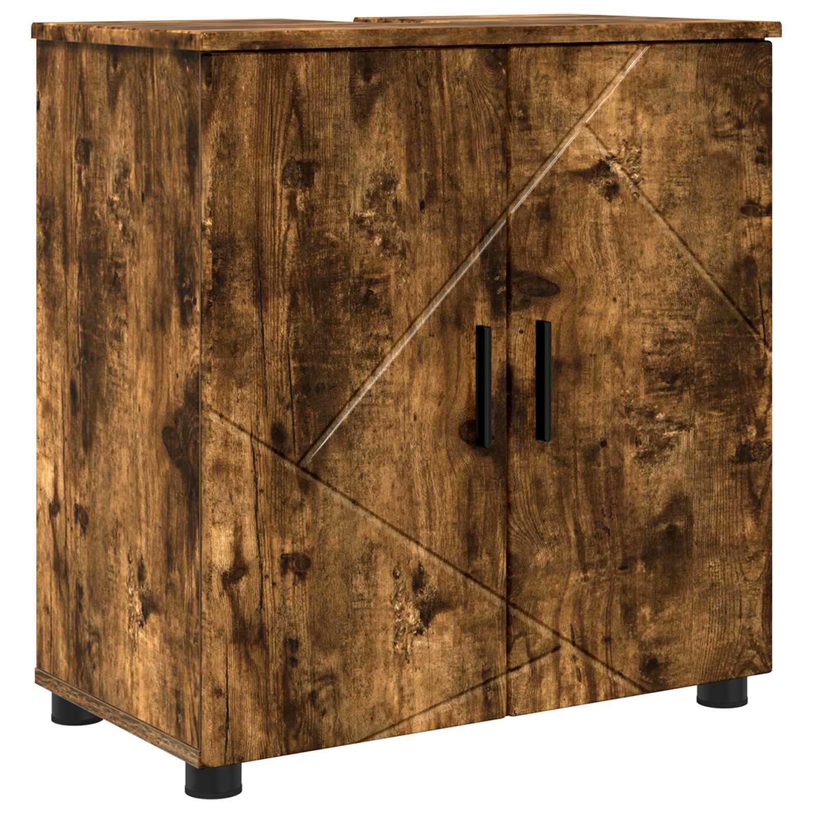 Badezimmerschrank Geräucherte Eiche 61 x 35 x 64 cm