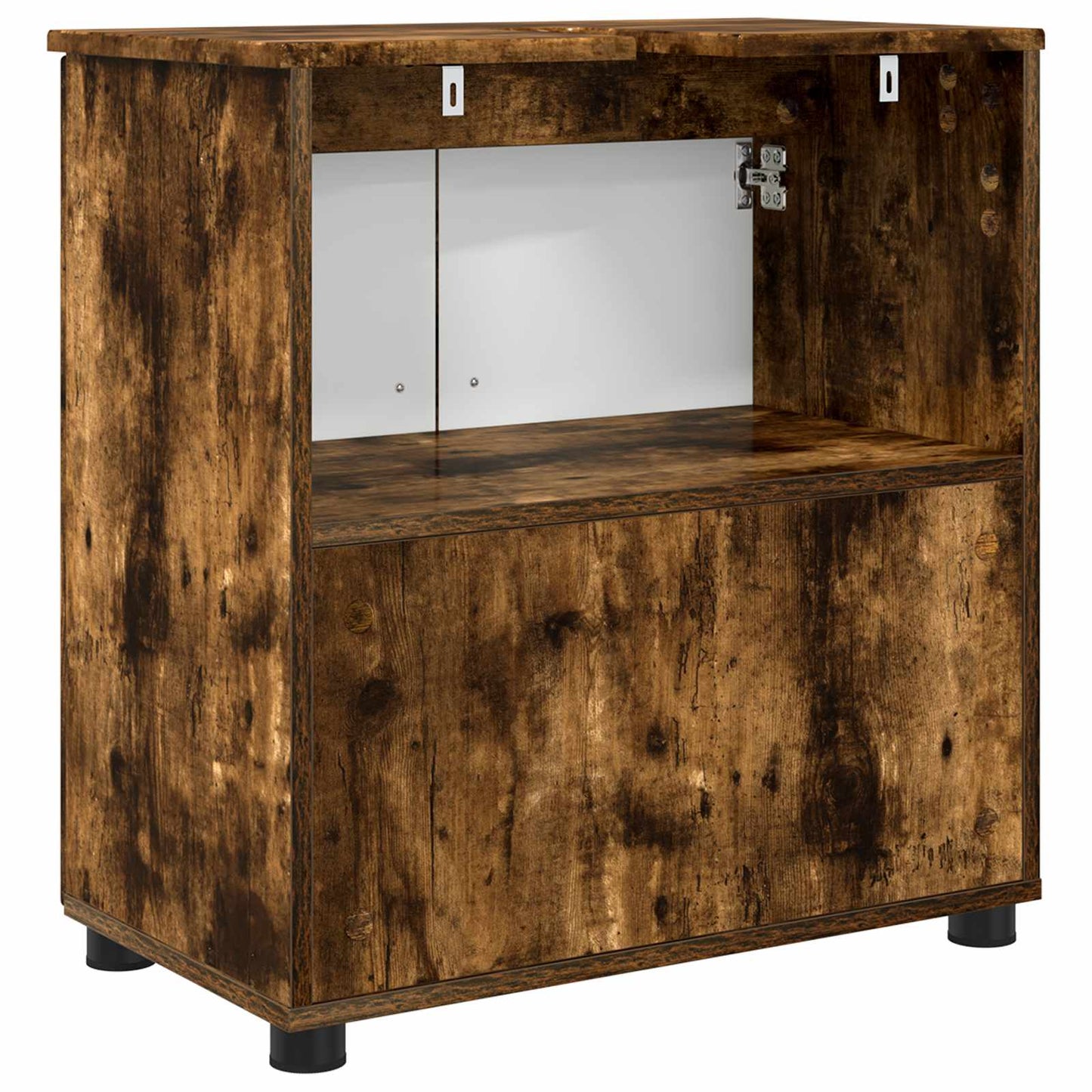 Badezimmerschrank Geräucherte Eiche 61 x 35 x 64 cm