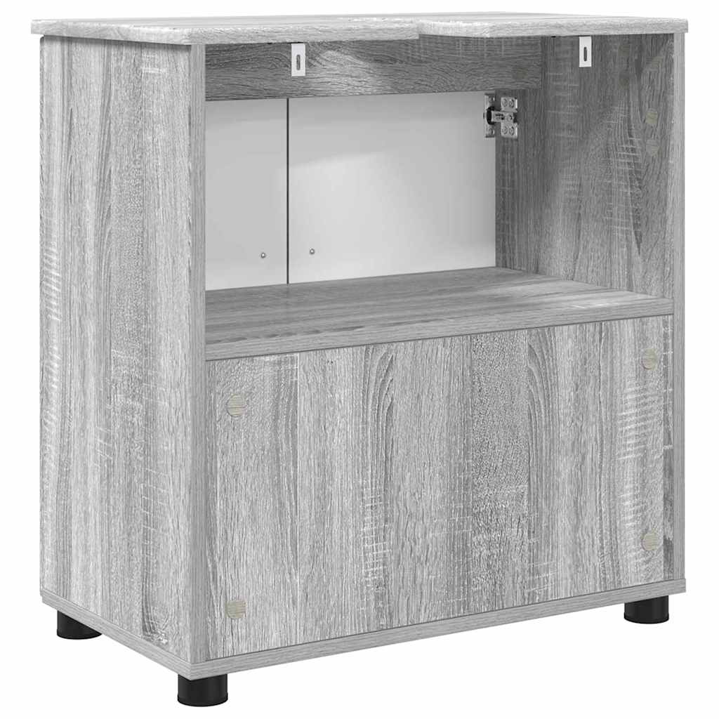 Badezimmerschrank Graues Sonoma 61 x 35 x 64 cm
