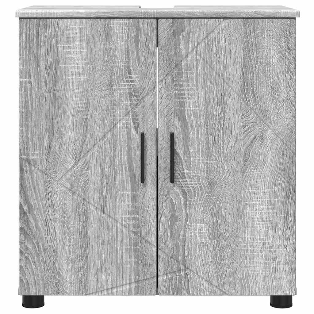 Badezimmerschrank Graues Sonoma 61 x 35 x 64 cm