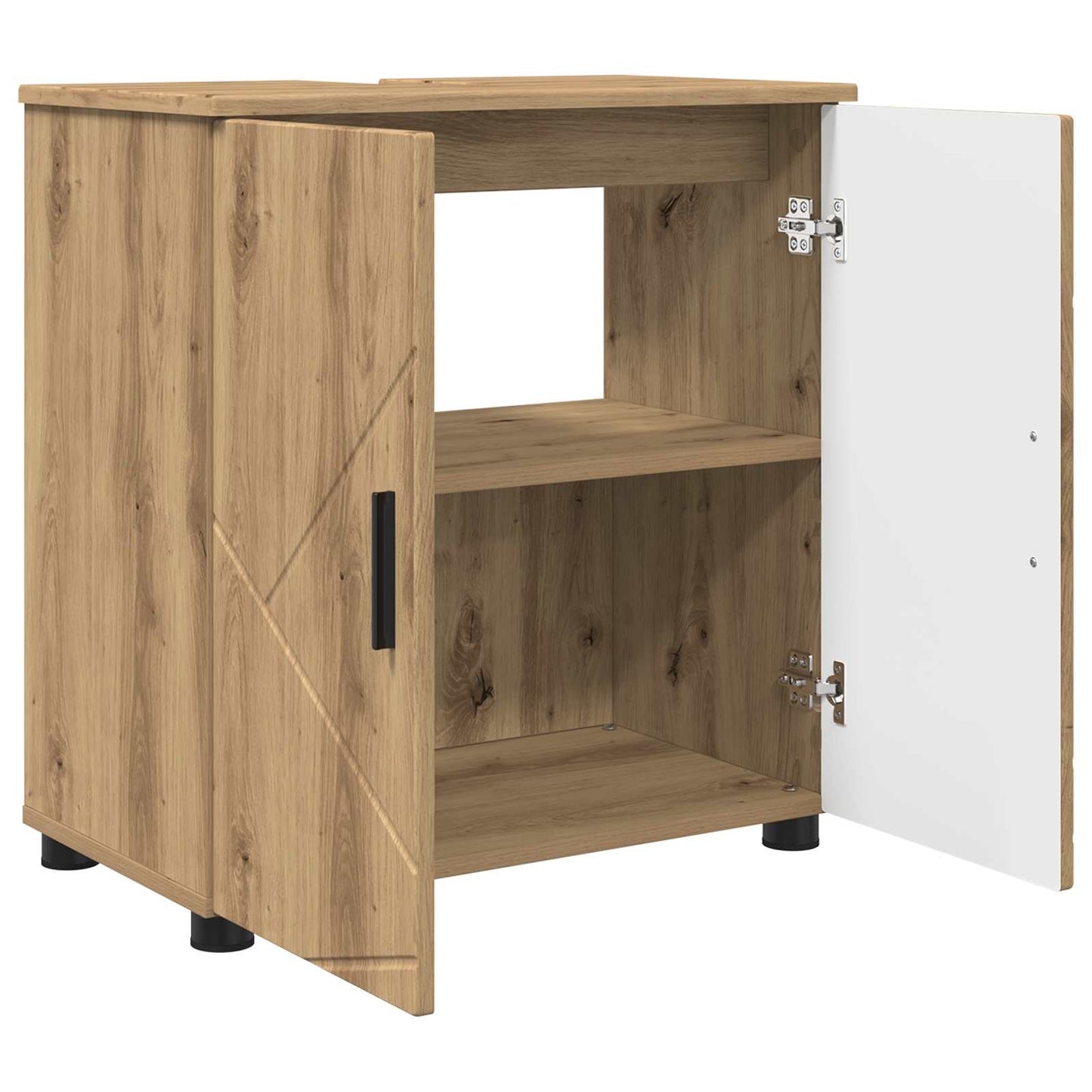 Badezimmerschrank Artisan-Eiche 61 x 35 x 64 cm