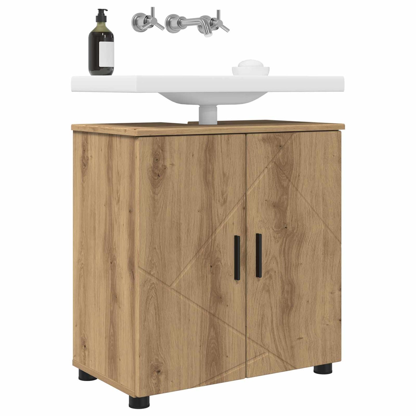 Badezimmerschrank Artisan-Eiche 61 x 35 x 64 cm