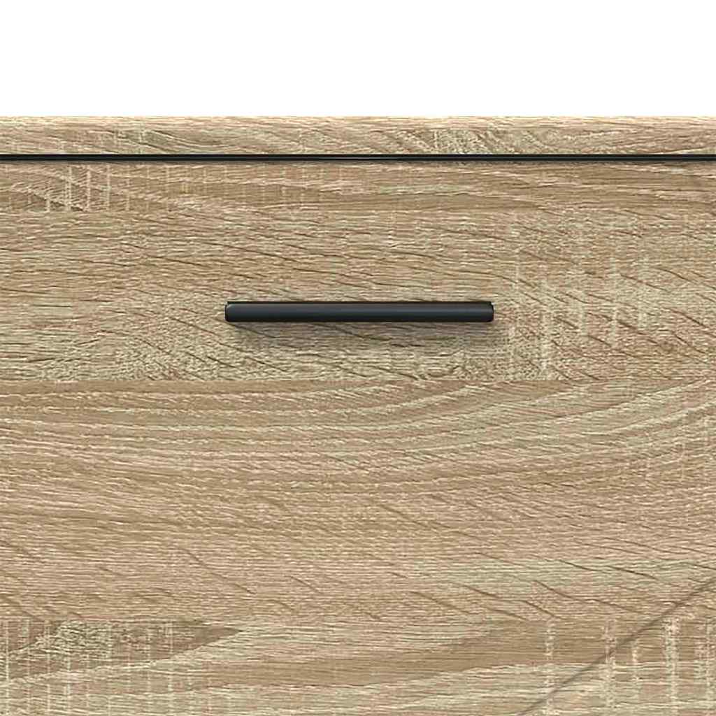 Badezimmerschrank Sonoma-Eiche 76,5 x 35 x 64 cm