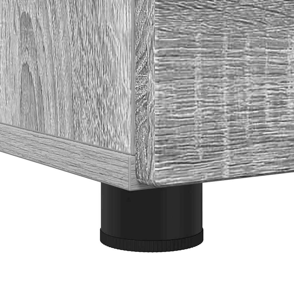 Badezimmerschrank Sonoma-Grau 76,5 x 35 x 64 cm