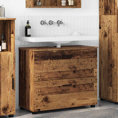 Badezimmerschrank Altholz 76,5 x 35 x 64 cm