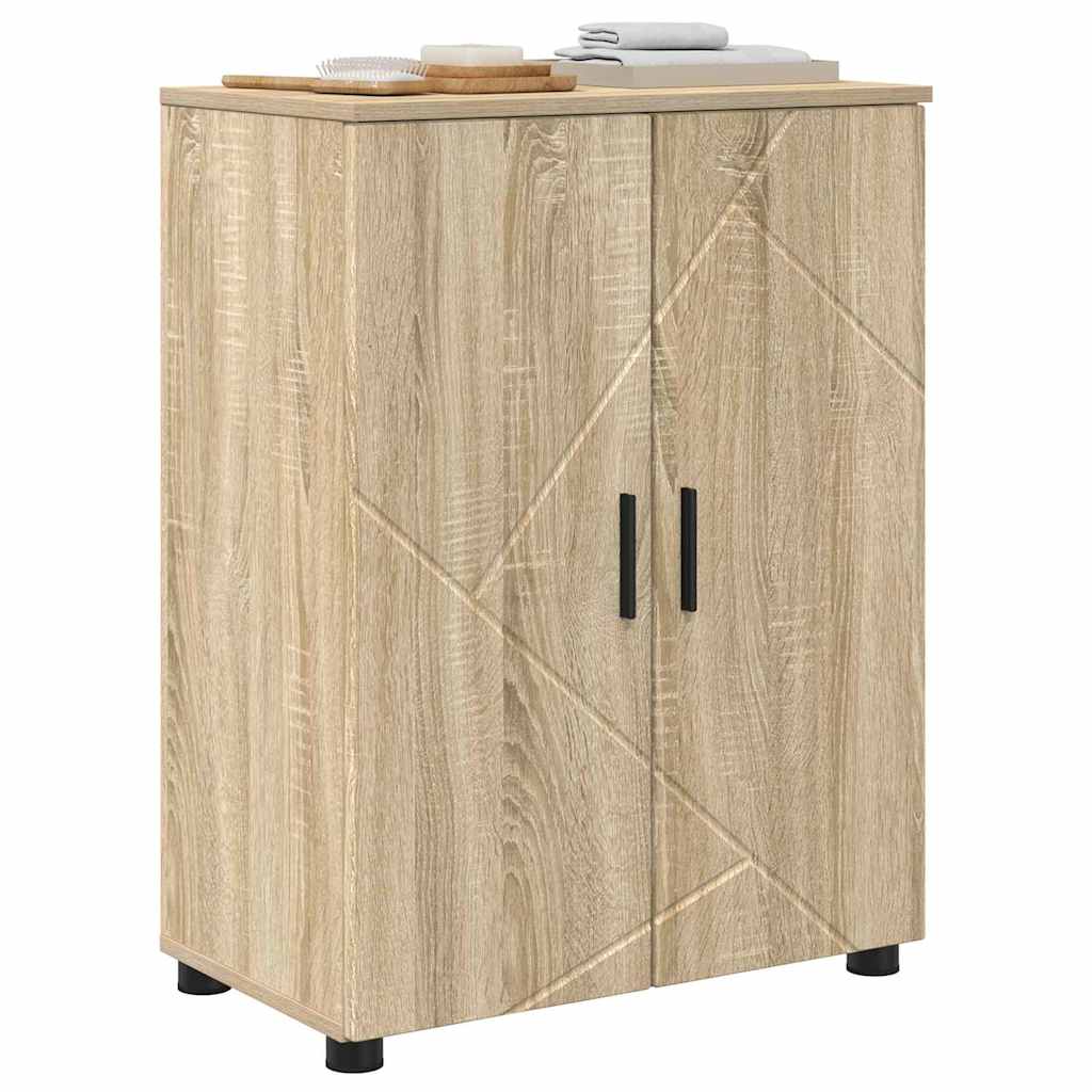 Badezimmerschrank Sonoma-Eiche 60 x 35 x 80 cm