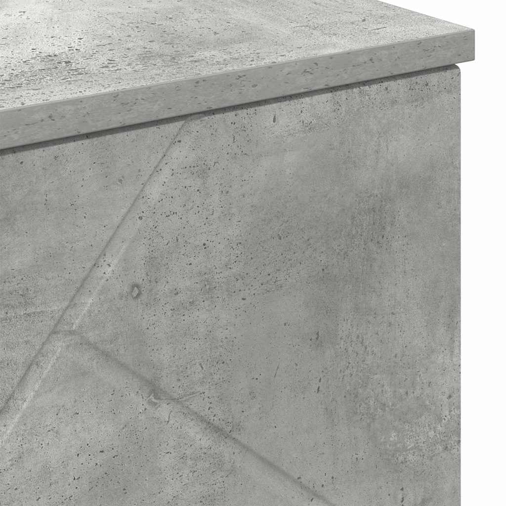 Badezimmerschrank Beton Grau 60 x 35 x 80 cm
