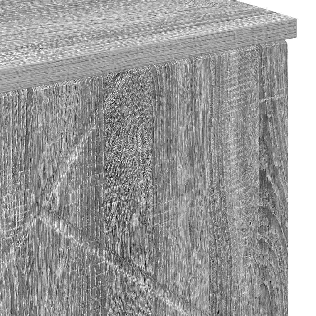 Badezimmerschrank Graues Sonoma 60 x 35 x 80 cm