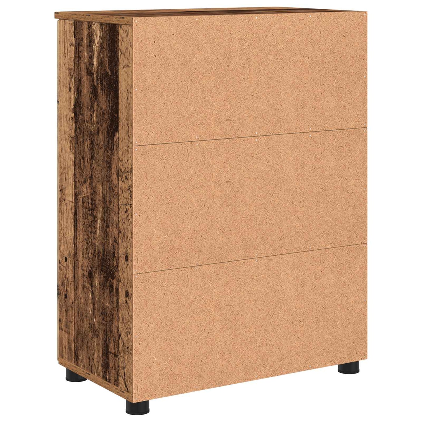 Badezimmerschrank Altholz 60 x 35 x 80 cm Holzwerkstoff, Metall