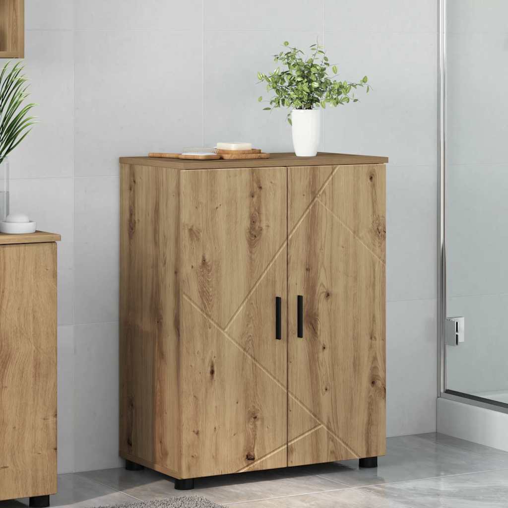Badezimmerschrank Artisan-Eiche 60 x 35 x 80 cm