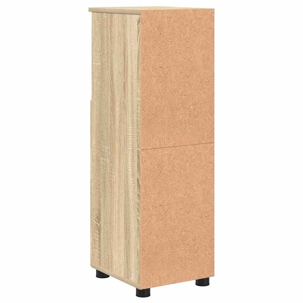 Badezimmerschrank Sonoma-Eiche 30 x 35 x 95 cm