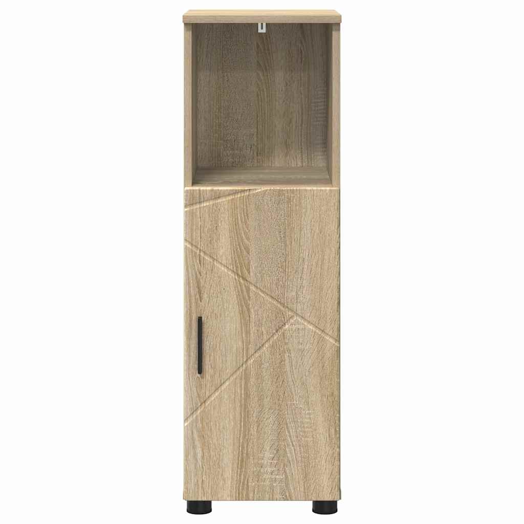 Badezimmerschrank Sonoma-Eiche 30 x 35 x 95 cm
