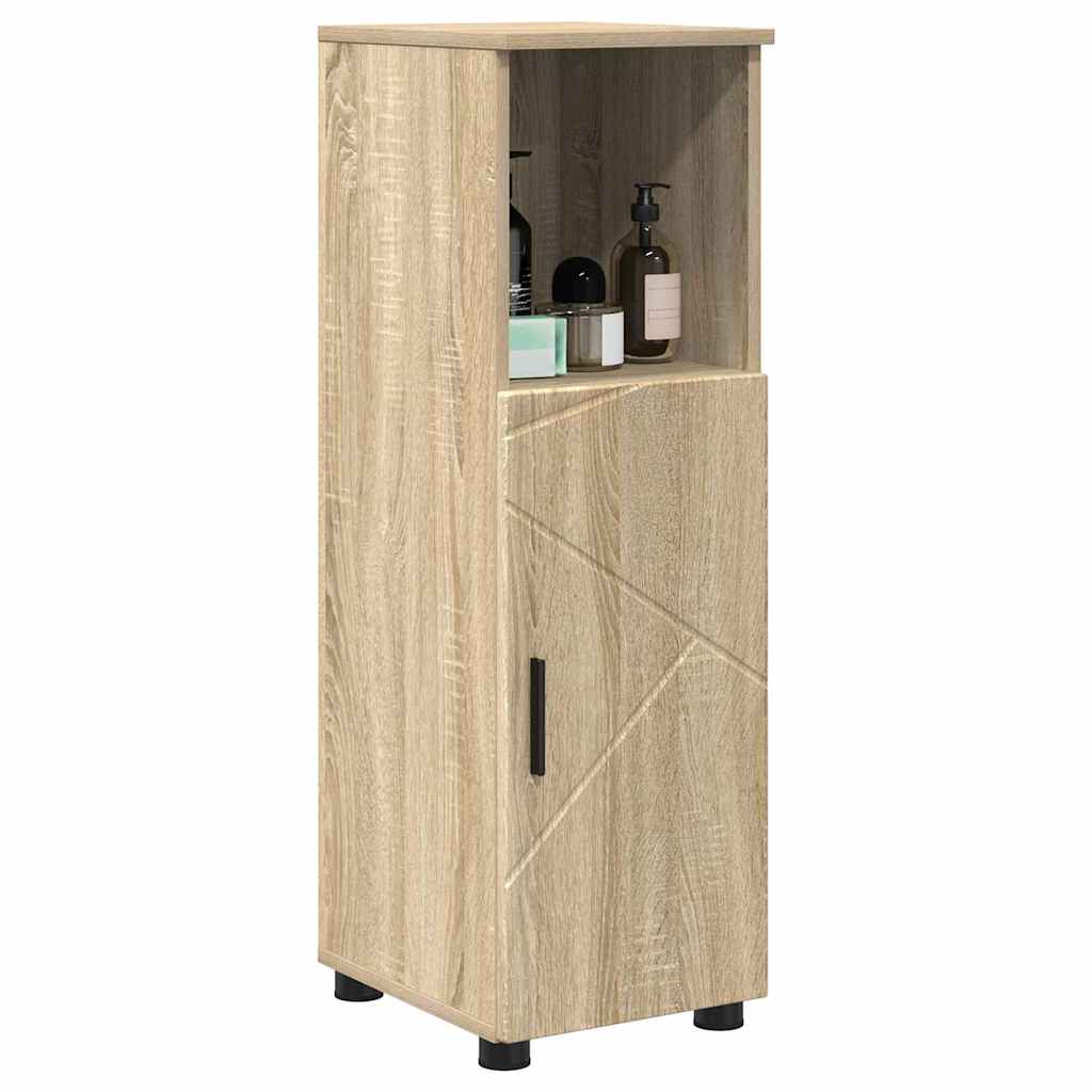 Badezimmerschrank Sonoma-Eiche 30 x 35 x 95 cm