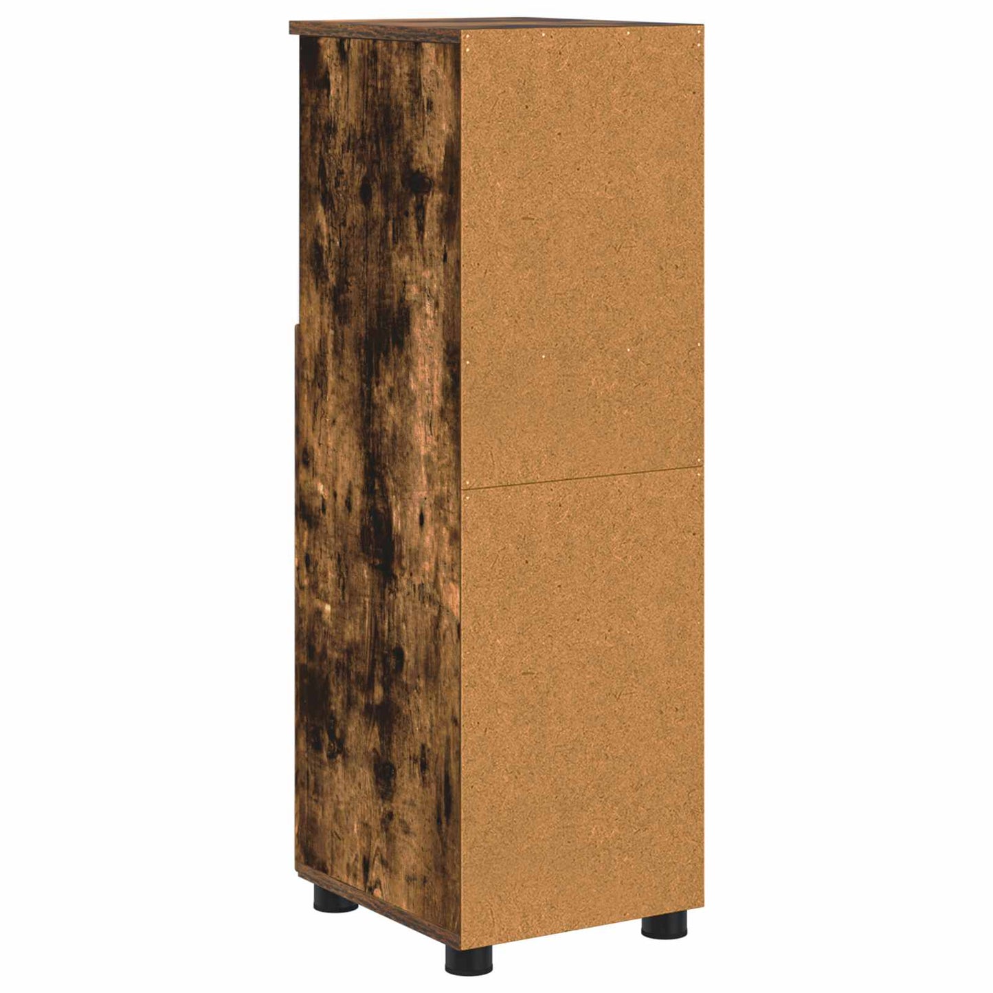 Badezimmerschrank Geräucherte Eiche 30 x 35 x 95 cm