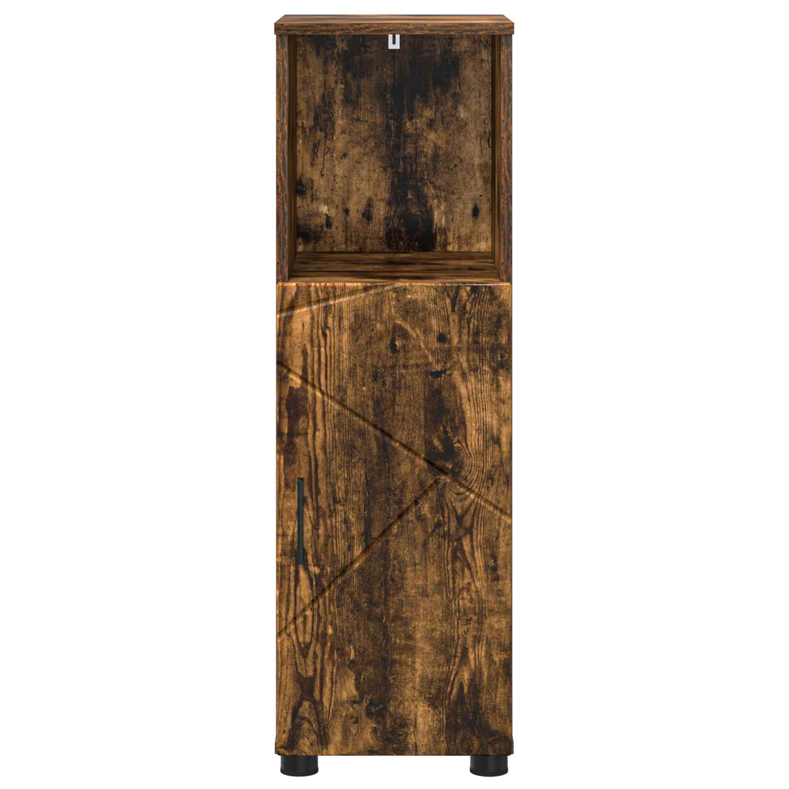 Badezimmerschrank Geräucherte Eiche 30 x 35 x 95 cm