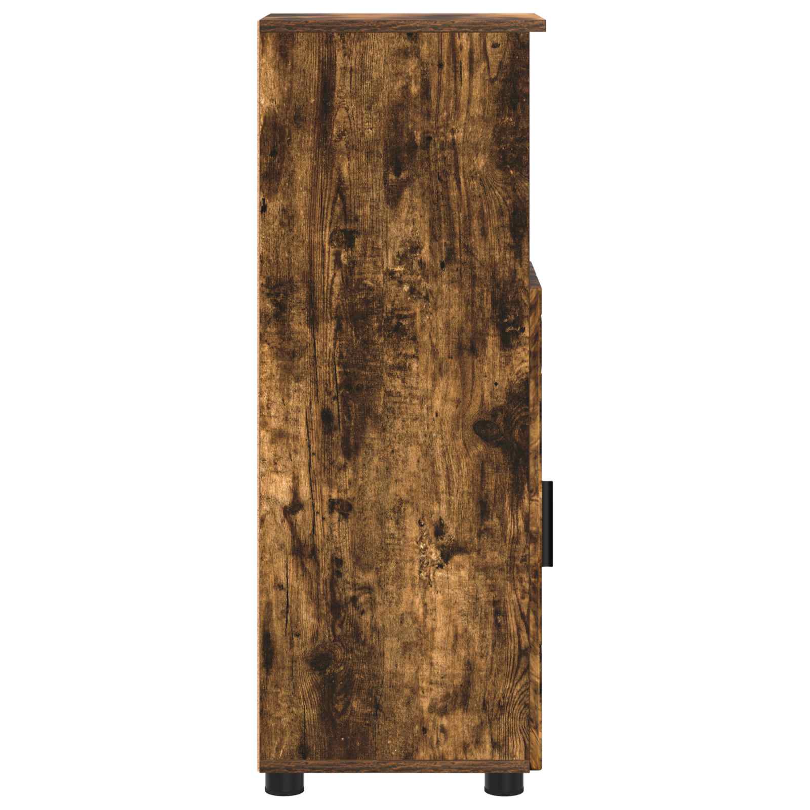 Badezimmerschrank Geräucherte Eiche 30 x 35 x 95 cm