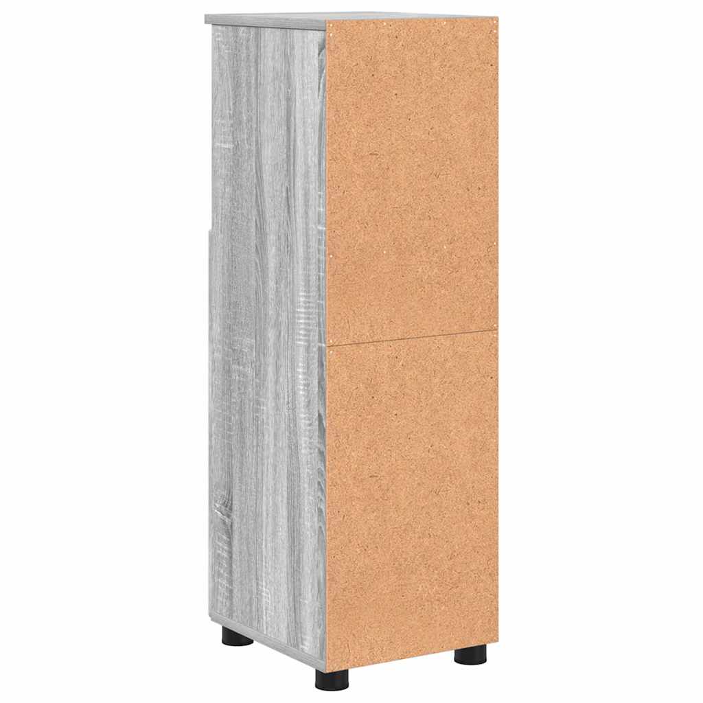 Badezimmerschrank Graues Sonoma 30 x 35 x 95 cm
