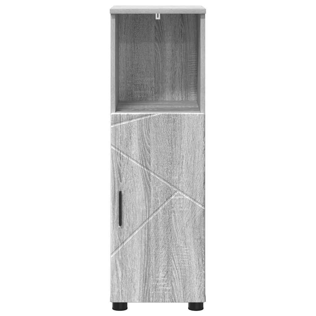 Badezimmerschrank Graues Sonoma 30 x 35 x 95 cm