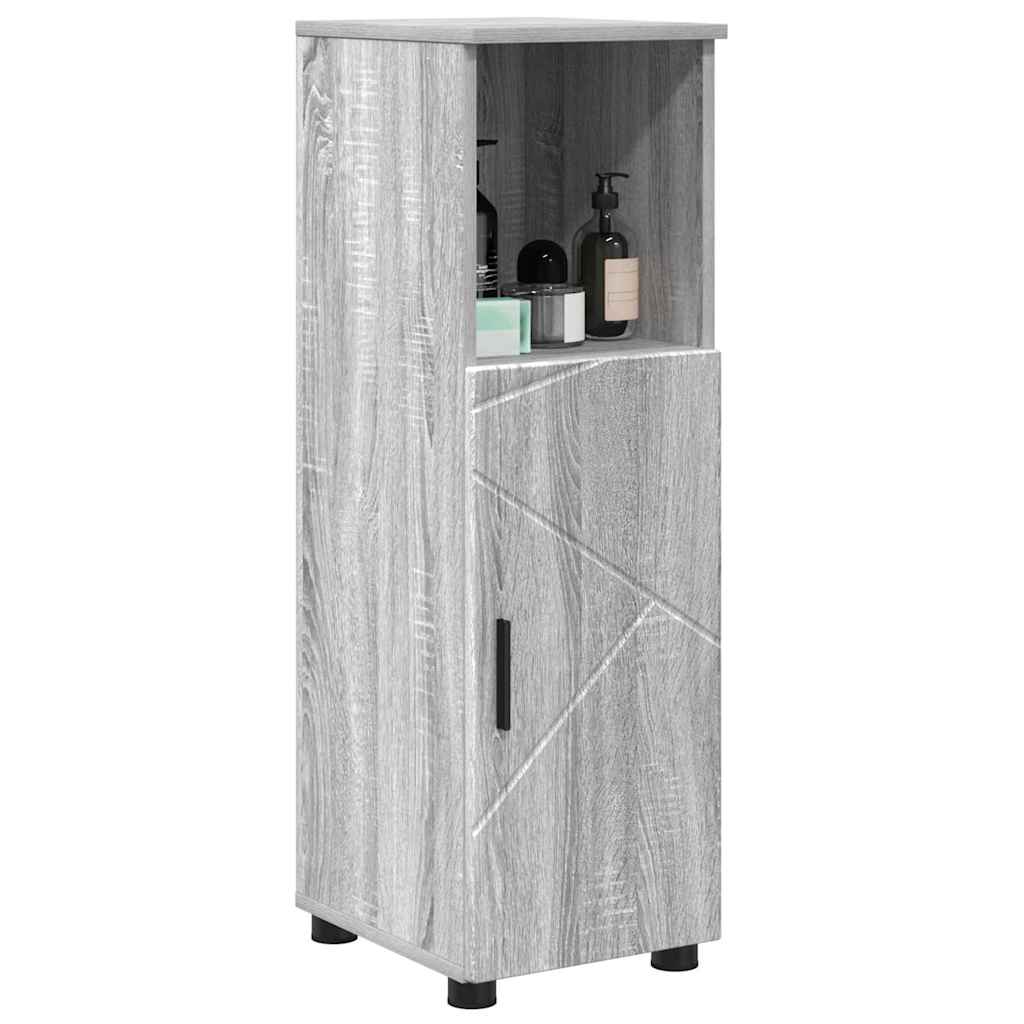 Badezimmerschrank Graues Sonoma 30 x 35 x 95 cm