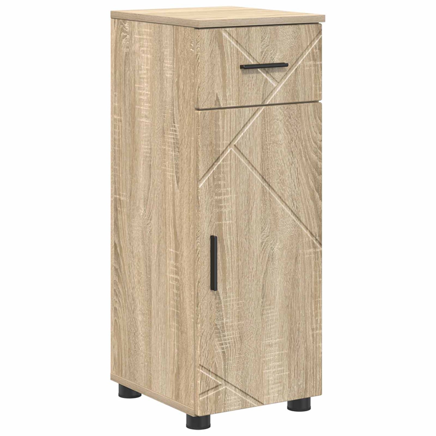 Badezimmerschrank Sonoma-Eiche 30 x 35 x 80 cm