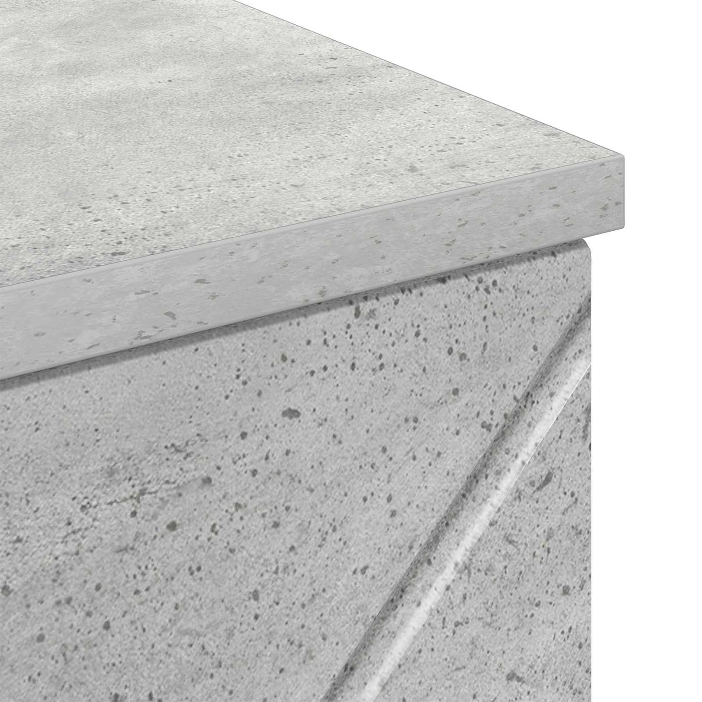 Badezimmerschrank Betongrau 30 x 35 x 80 cm