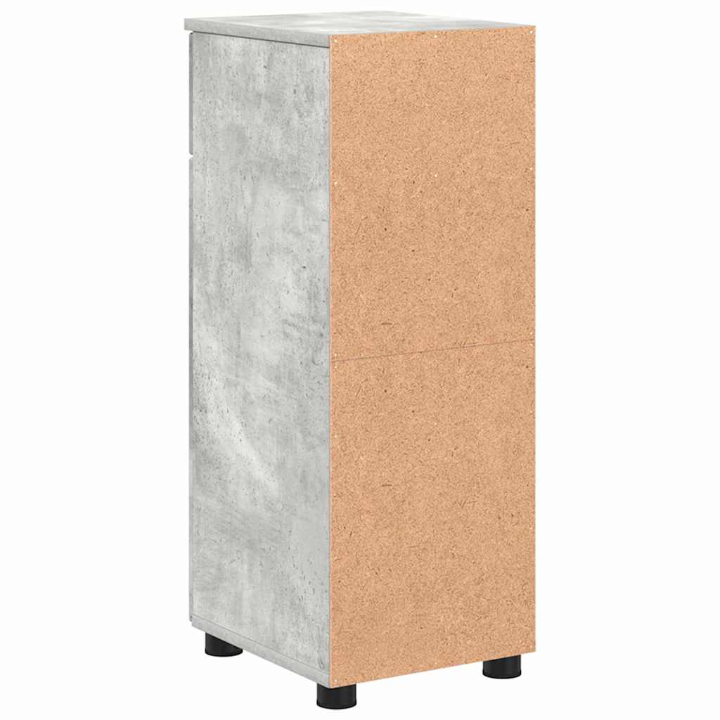 Badezimmerschrank Betongrau 30 x 35 x 80 cm