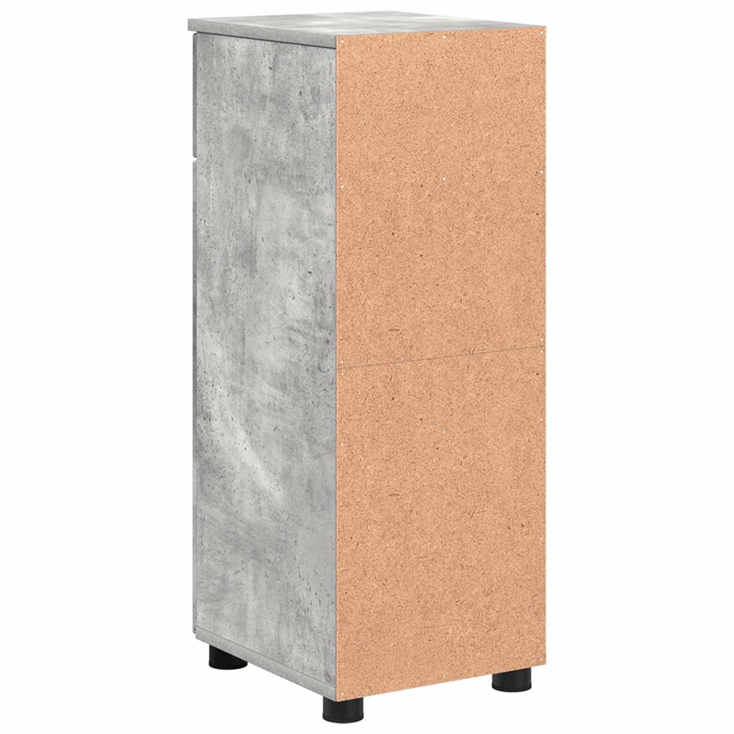 Badezimmerschrank Betongrau 30 x 35 x 80 cm