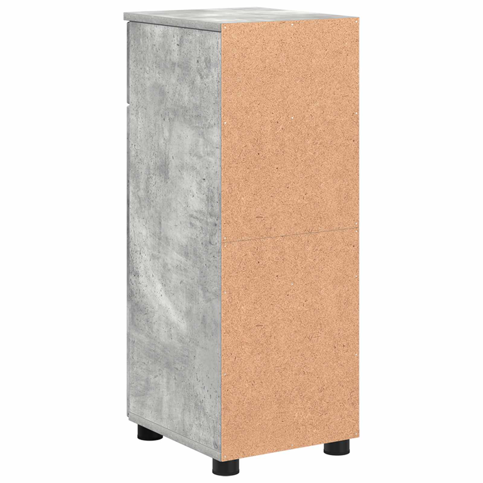 Badezimmerschrank Betongrau 30 x 35 x 80 cm