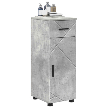 Badezimmerschrank Betongrau 30 x 35 x 80 cm
