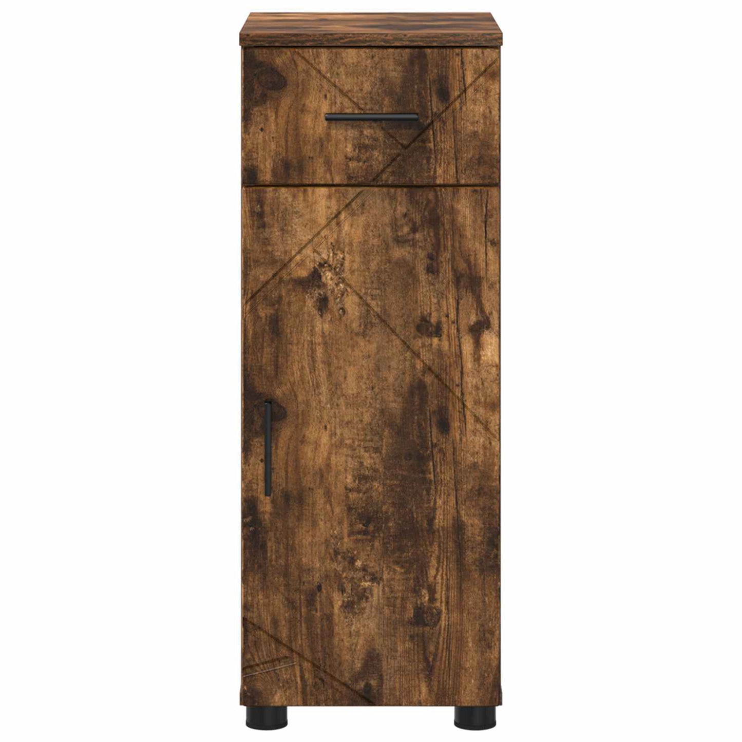 Badezimmerschrank Räuchereiche 30 x 35 x 80 cm