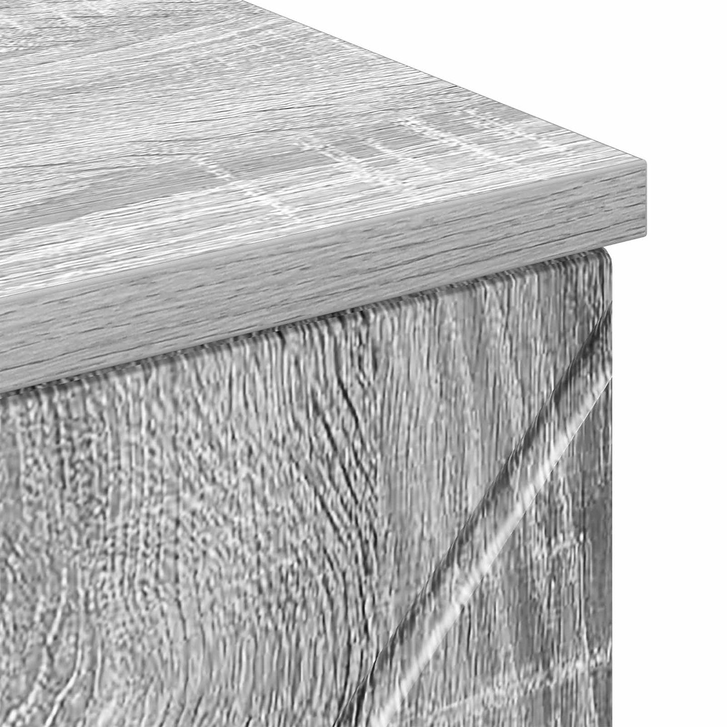 Badezimmerschrank Sonoma-Grau 30 x 35 x 80 cm