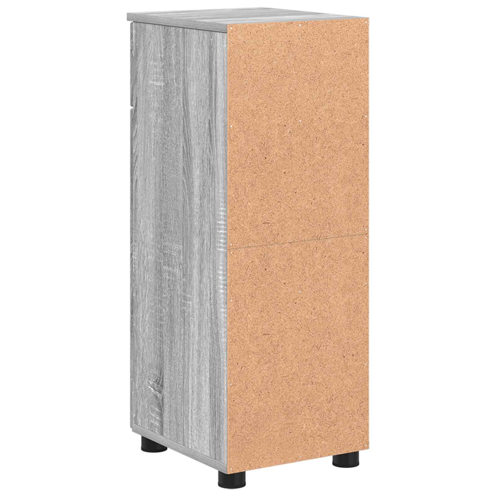Badezimmerschrank Sonoma-Grau 30 x 35 x 80 cm