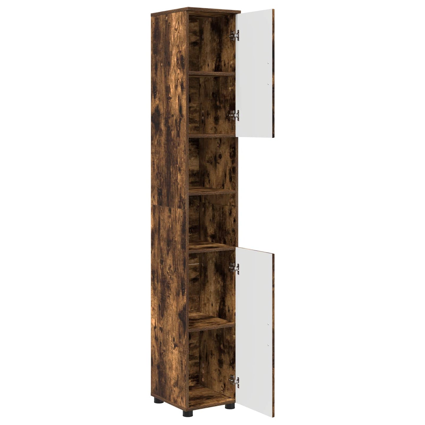 Badezimmerschrank Geräucherte Eiche 30 x 35 x 192 cm