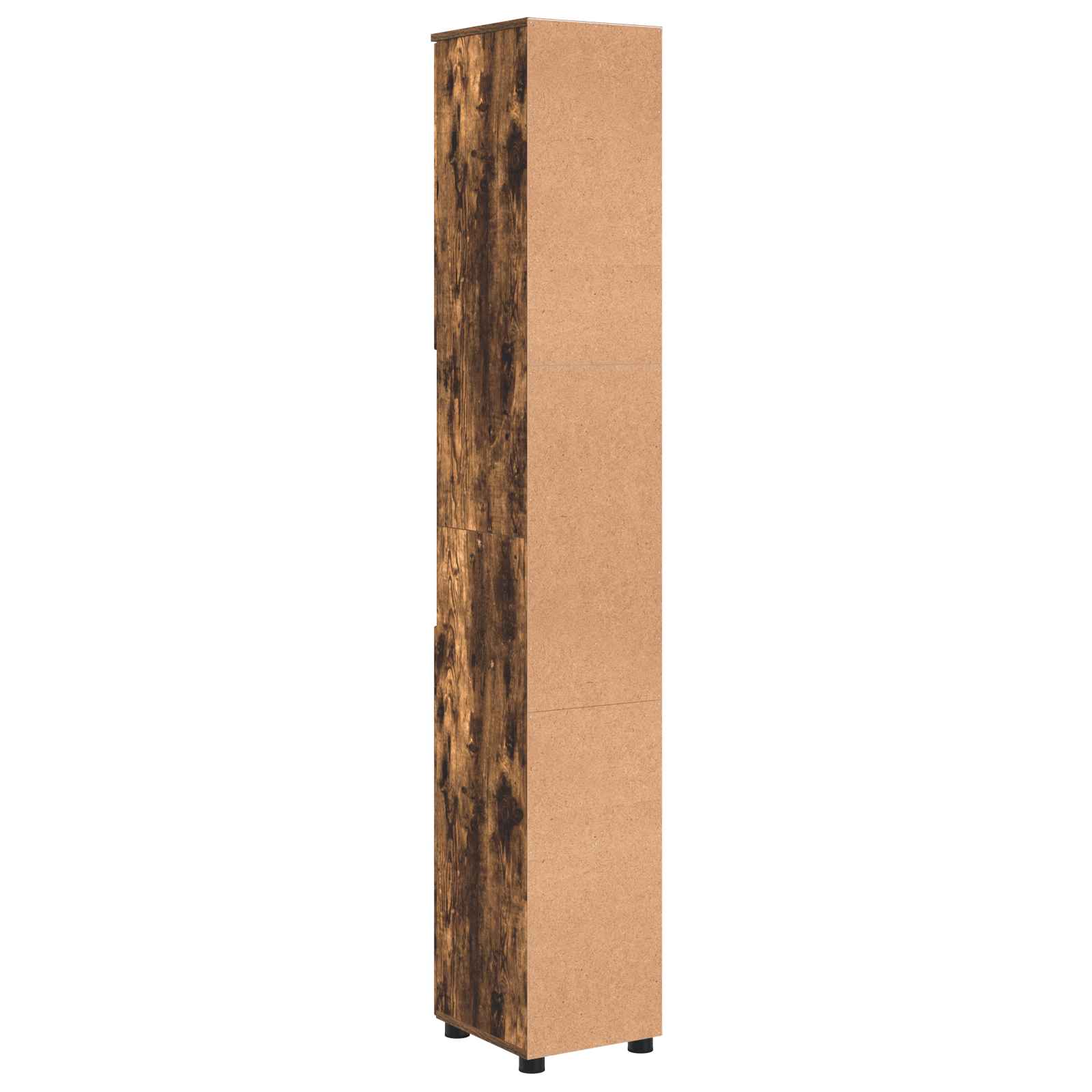 Badezimmerschrank Geräucherte Eiche 30 x 35 x 192 cm