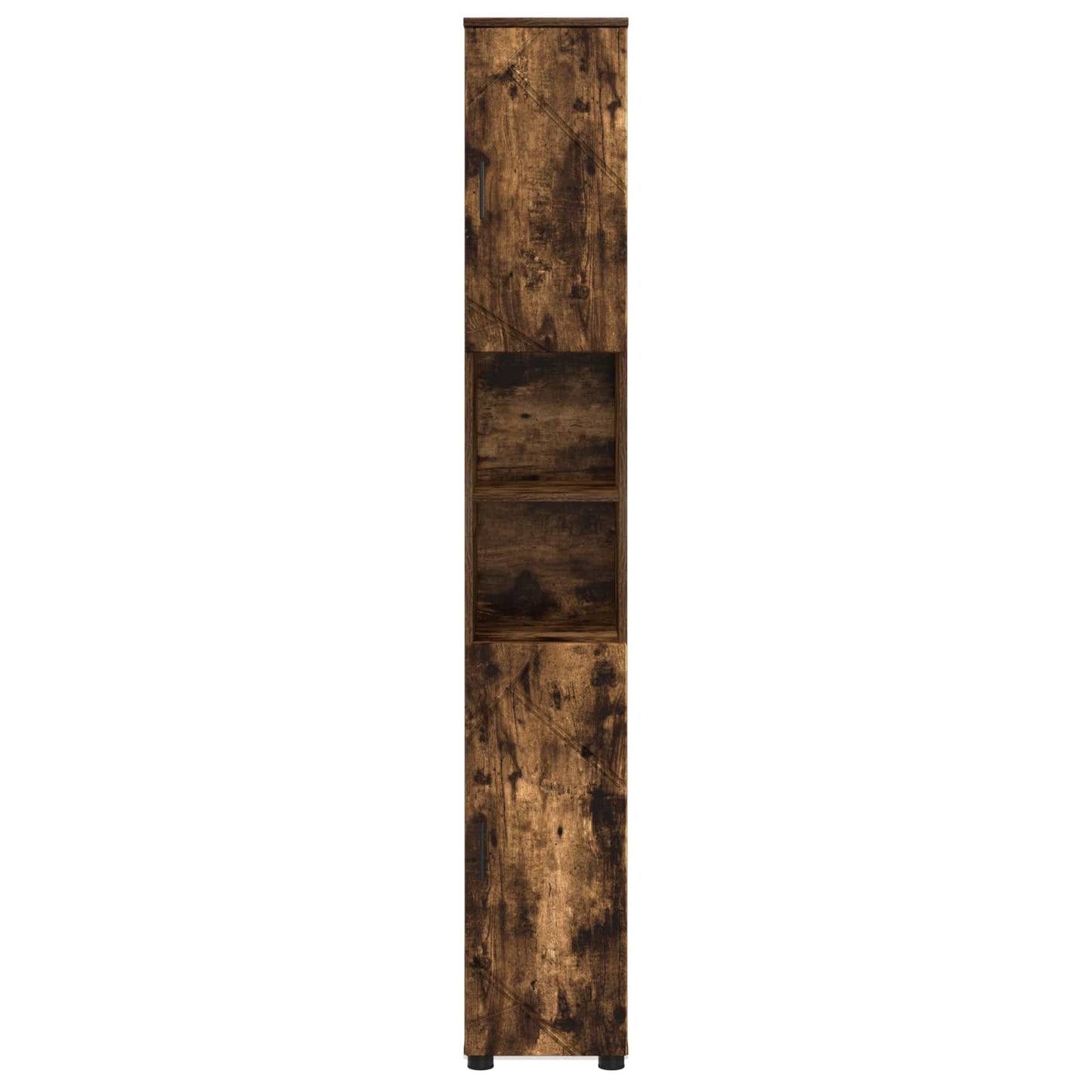 Badezimmerschrank Geräucherte Eiche 30 x 35 x 192 cm