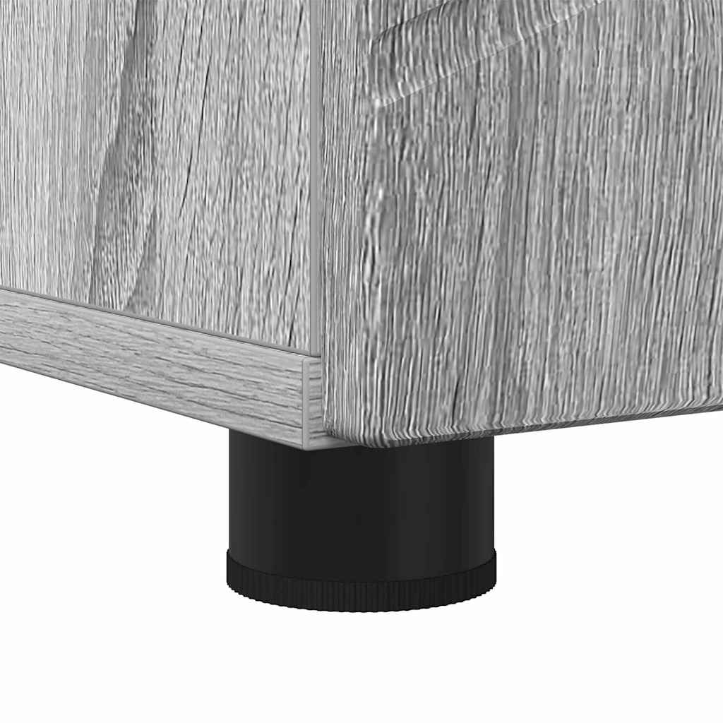 Badezimmerschrank Graues Sonoma 30 x 35 x 192 cm