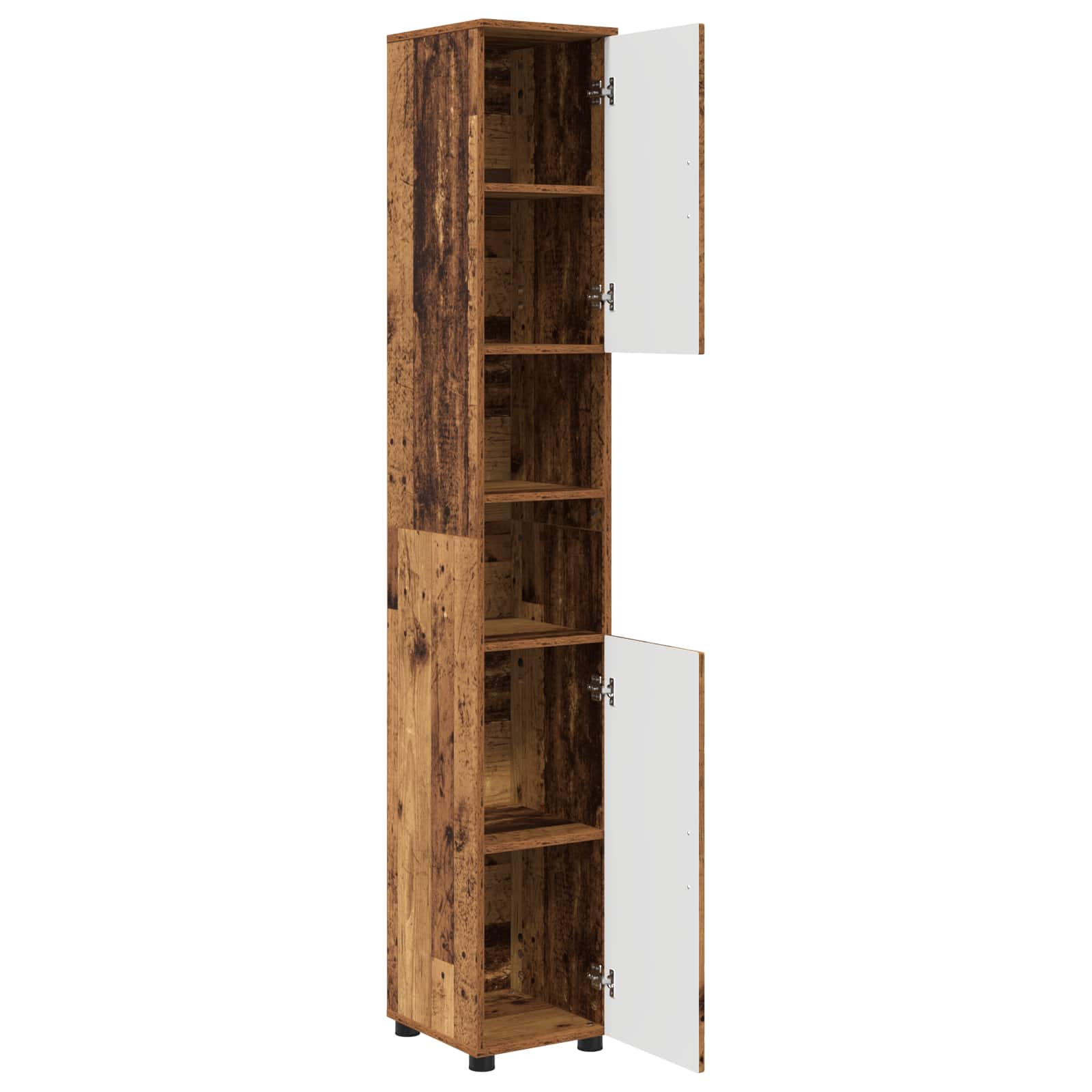 Badezimmerschrank Altholz 30 x 35 x 192 cm
