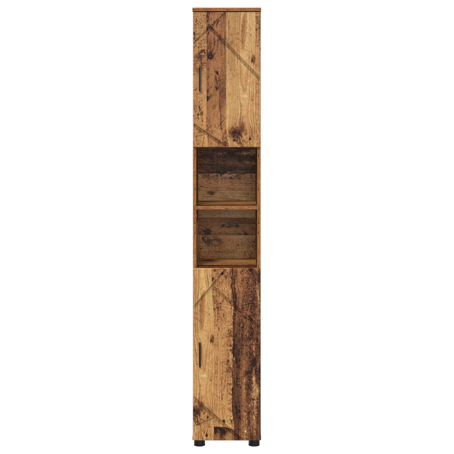 Badezimmerschrank Altholz 30 x 35 x 192 cm