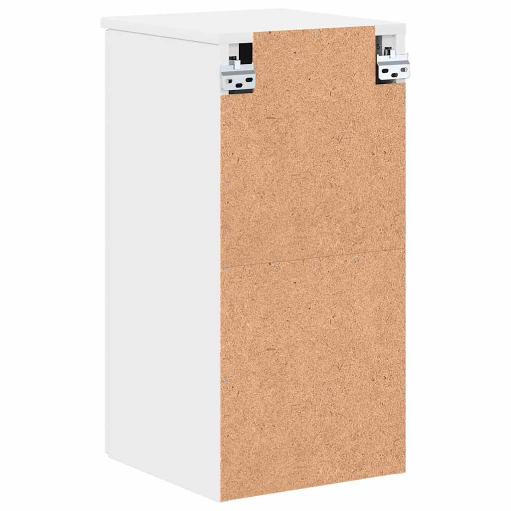 Badezimmerschrank Weiß 30 x 31,5 x 61 cm Holzwerkstoff, Metall